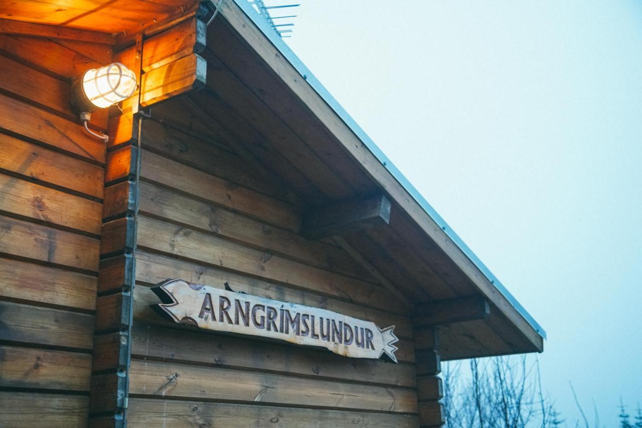 Arngrimslundur Log Cabin - Cabin 3 Flúðir Zewnętrze zdjęcie